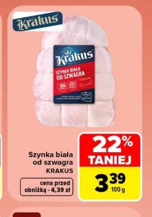 Szynka biała od szwagra Krakus