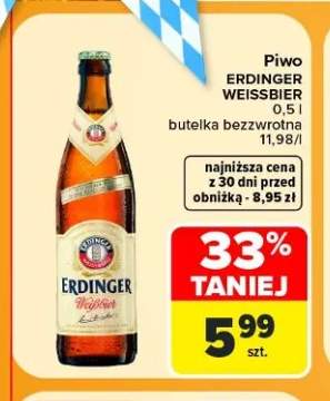 Piwo Erdinger Weissbier