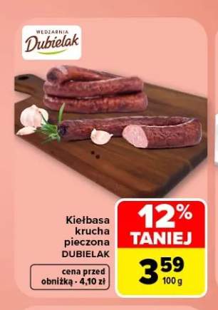 Kiełbasa krucha pieczona Dubielak