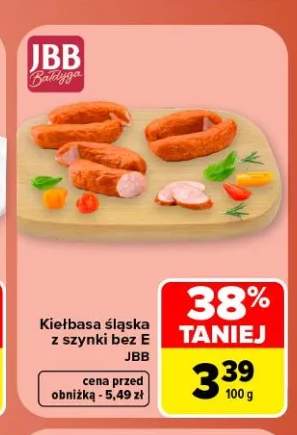 Kiełbasa śląska z szynki bez E JBB