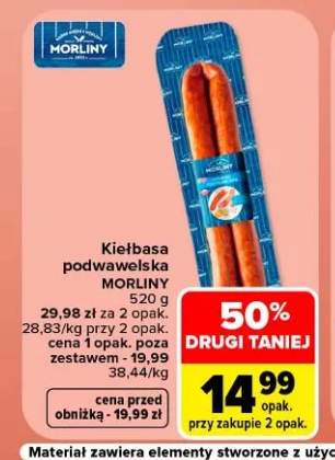 Kiełbasa podwawelska Morliny