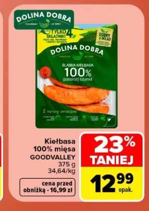 Kiełbasa 100% mięsa Goodvalley
