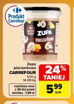Zupa pieczarkowa Carrefour