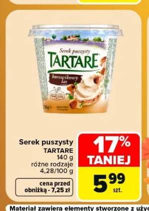 Serek puszysty Tartare