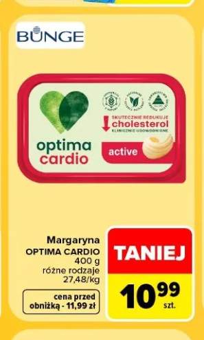 Margaryna Optima Cardio