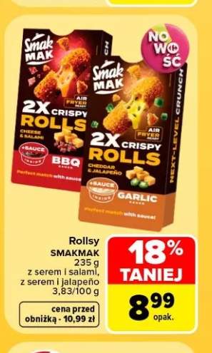 Rollsy z serem i jalapeño SmakMak +1 wariant