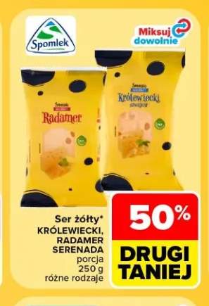 Ser żółty Królewiecki Serenada porcja +1 wariant