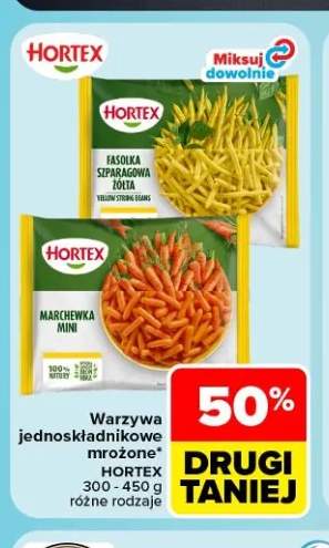Warzywa jednoskładnikowe mrożone Hortex