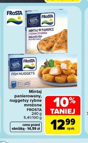 Mintaj panierowany mrożony Frosta +1 wariant