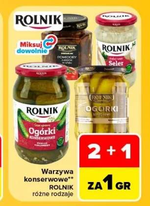 Warzywa konserwowe Rolnik