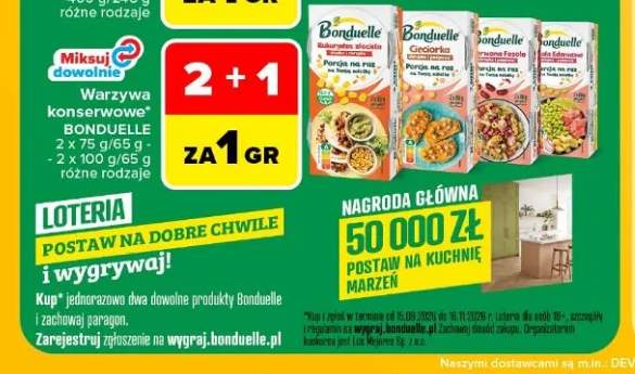 Warzywa konserwowe 2-pak Bonduelle