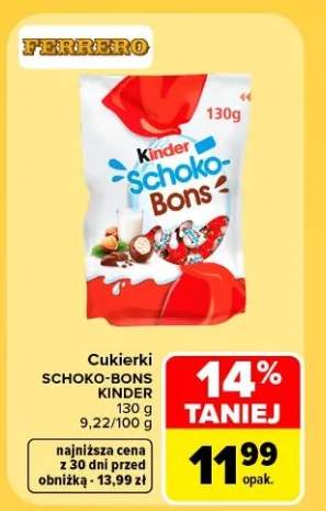 Cukierki Schoko-Bons Kinder