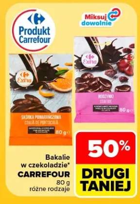 Bakalie w czekoladzie Carrefour
