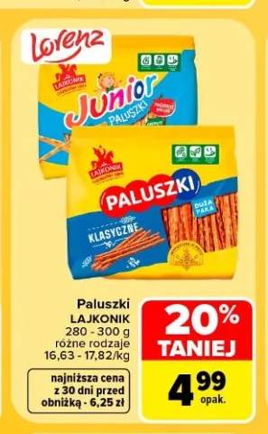 Paluszki Lajkonik