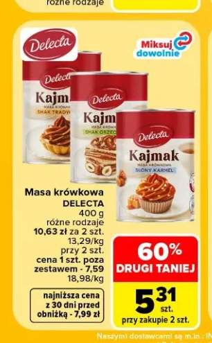 Masa krówkowa Delecta
