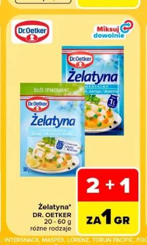 Żelatyna Dr. Oetker