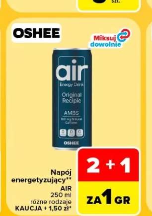 Napój energetyzujący Air Oshee