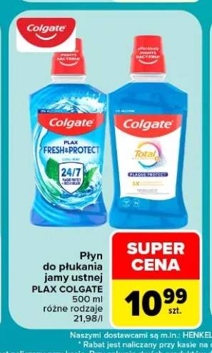 Płyn do płukania jamy ustnej Plax Colgate
