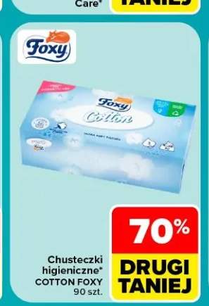 Chusteczki higieniczne Cotton Foxy
