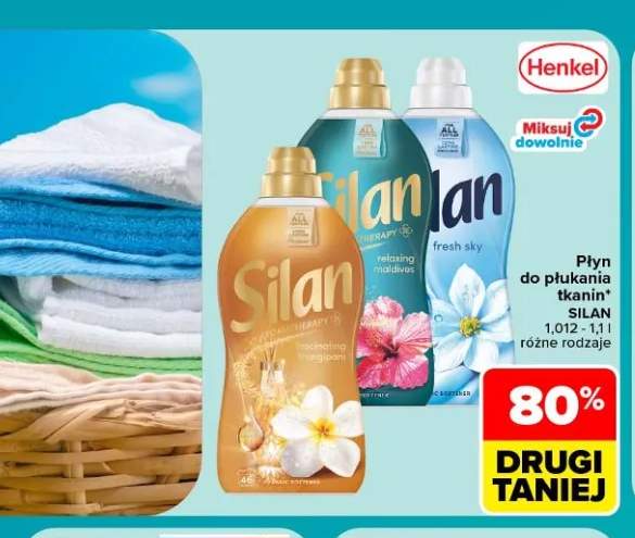 Płyn do płukania tkanin Silan
