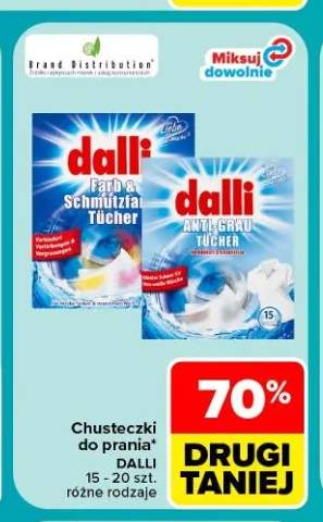 Chusteczki do prania Dalli