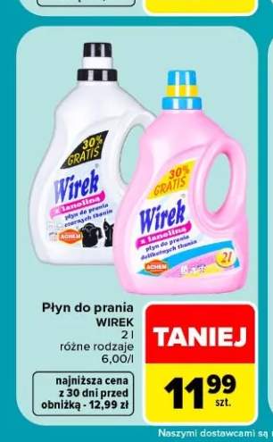 Płyn do prania Wirek