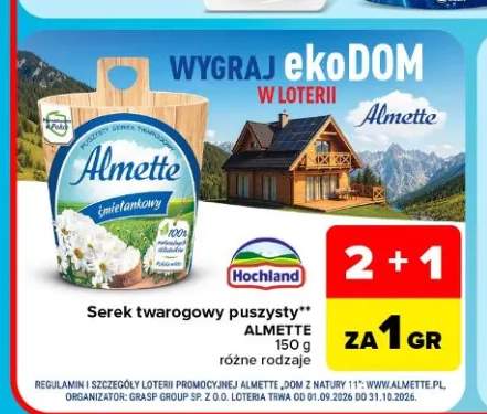 Serek twarogowy puszysty Almette
