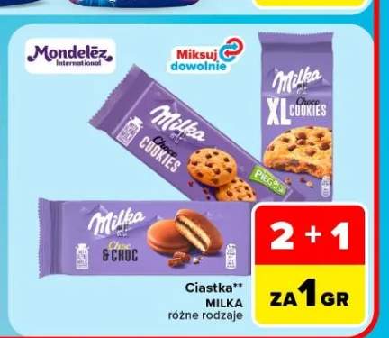 Ciastka Milka