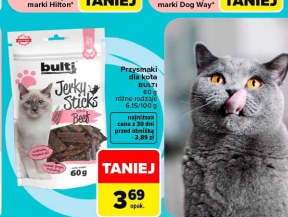 Przysmaki dla kota Bulti