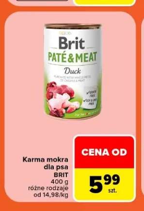 Karma mokra dla psa Brit