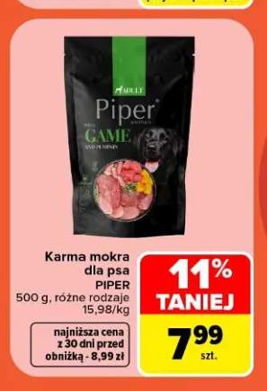 Karma mokra dla psa Piper