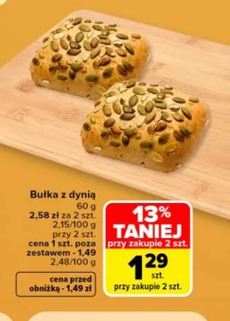 Bułka z dynią