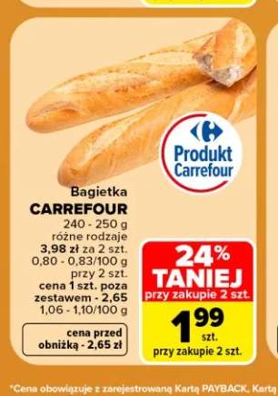 Bagietka Carrefour