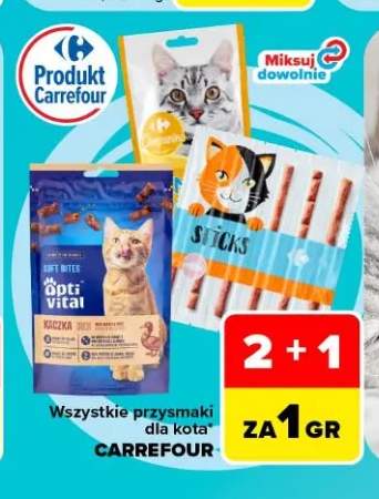 Przysmaki dla kota Carrefour +2 warianty