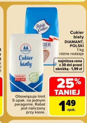 Cukier biały Diamant
