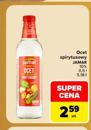 Ocet spirytusowy Jamar 10%