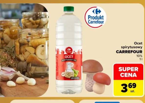Ocet spirytusowy 10% Carrefour