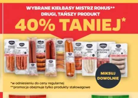 Kiełbasy Mistrz Rohus +8 wariantów