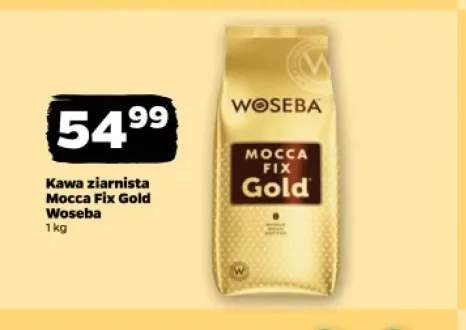 Kawa ziarnista Mocca Fix Gold Woseba
