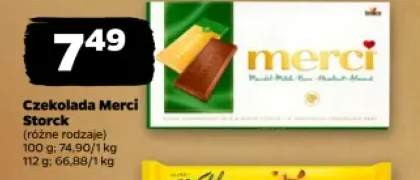 Czekolada Merci