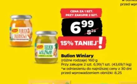 Bulion warzywny Winiary +1 wariant