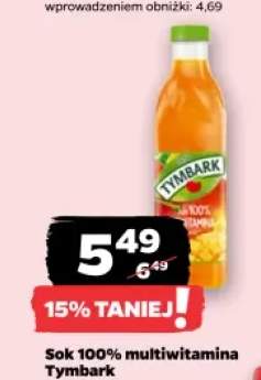 Sok multiwitamina Tymbark 100%