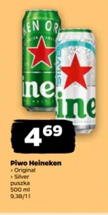 Piwo Heineken Original +1 wariant