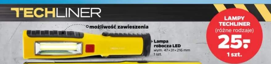 Lampa robocza LED Techliner