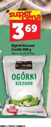 Ogórki kiszone Cieślik