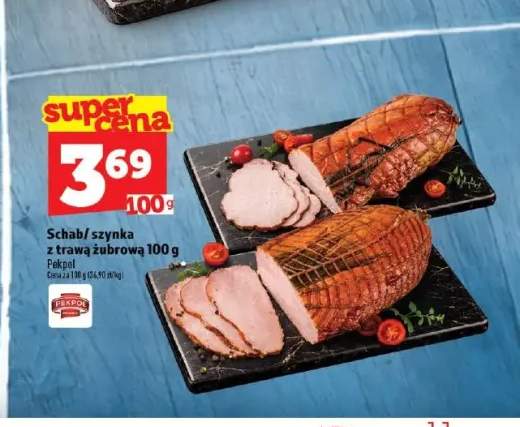 Schab z trawą żubrową Pekpol +1 wariant