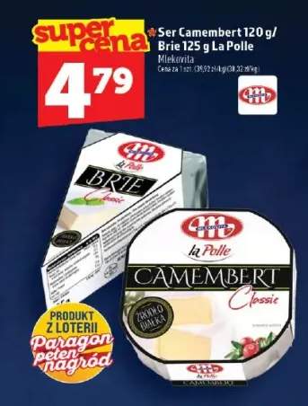 Ser Brie La Polle Mlekovita +1 wariant
