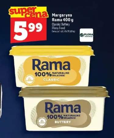 Margaryna Rama Classic +1 wariant