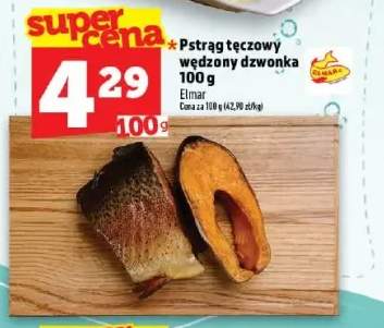 Pstrąg tęczowy wędzony dzwonka Elmar