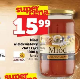 Miód wielokwiatowy Złote Łąki Sądecki Bartnik